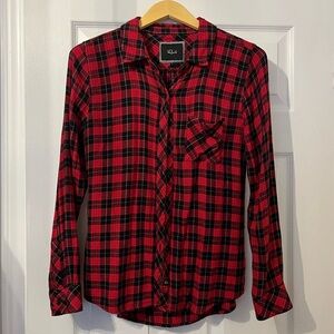 NWOT Rails Flannel-style Rayon Button-up Shirt